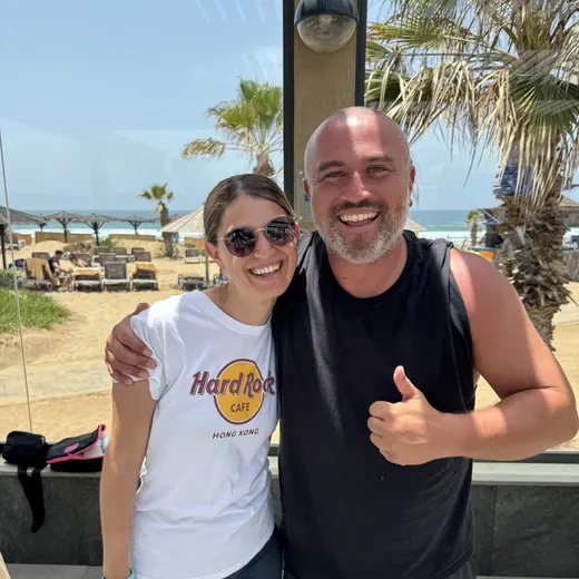 Zwei Teilnehmer in Agadir