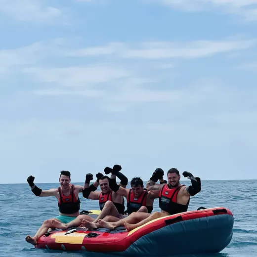 Auf dem Wasser in der Türkei