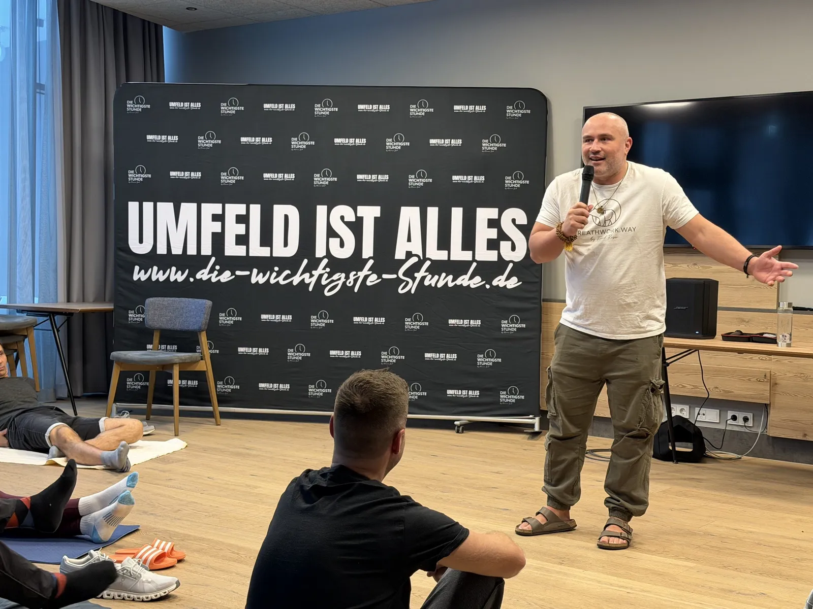 Impulsvortrag vor der Gruppe