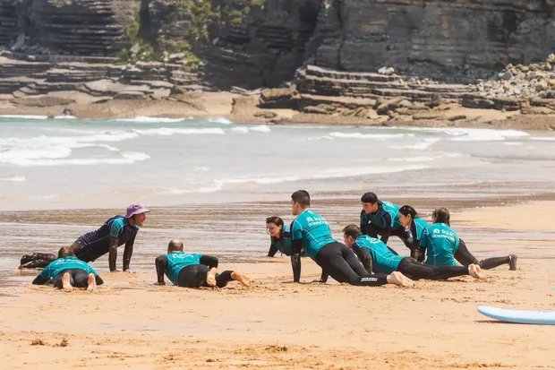 Eindruck von der Surfcamp Spanien